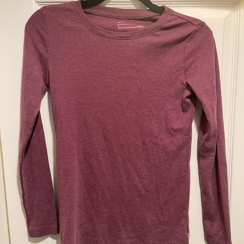 Red Eddie Bauer Long Sleeve